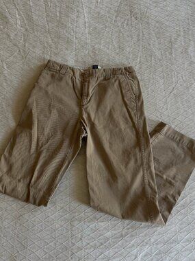 Gap Khaki Chino Pants - Straight Leg, Size 6R